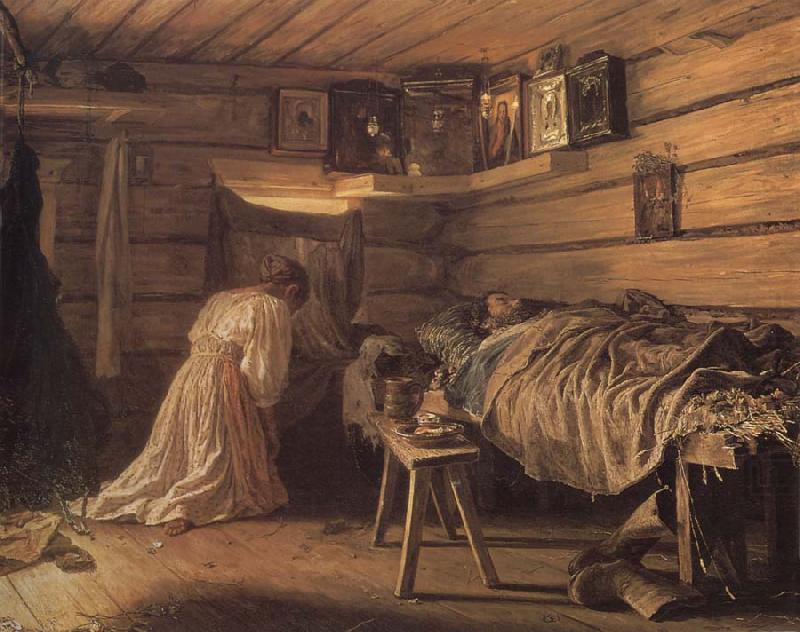 The Sick Husband, Vassily Maximov
